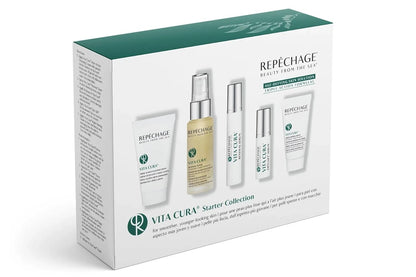 Repechage Daily Home Regimen Face Care Kit for Anti-Ageing with 5 products - Face Cleansing Cream, Renewal Toner, Renewal Serum, Opti Lift Serum, Triple Firming Cream for Firmer & Smoother Skin. - Loom and Latch