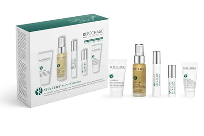 Repechage Daily Home Regimen Face Care Kit for Anti-Ageing with 5 products - Face Cleansing Cream, Renewal Toner, Renewal Serum, Opti Lift Serum, Triple Firming Cream for Firmer & Smoother Skin. - Loom and Latch