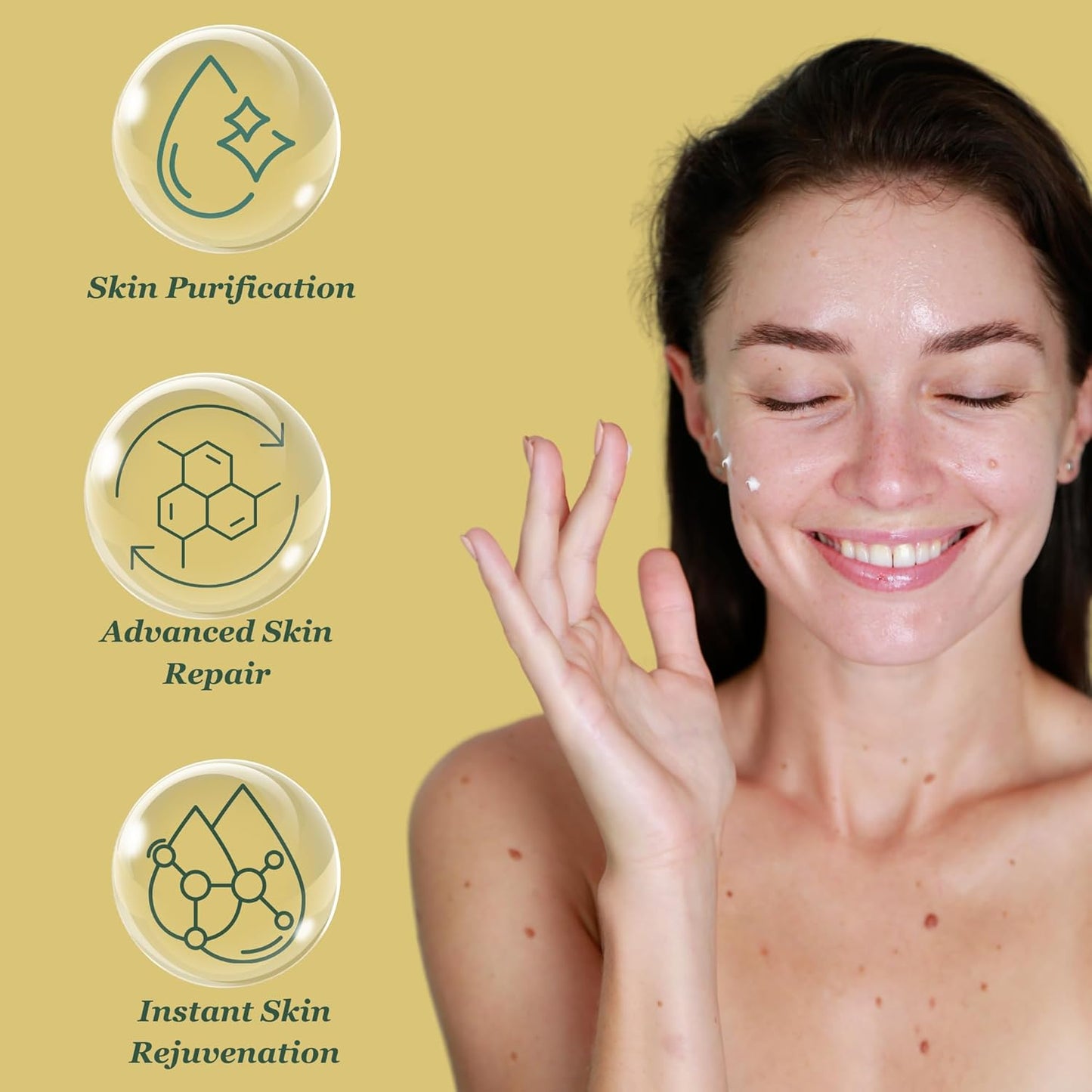 Repechage Daily Home Regimen Face Care Kit for Anti-Ageing with 5 products - Face Cleansing Cream, Renewal Toner, Renewal Serum, Opti Lift Serum, Triple Firming Cream for Firmer & Smoother Skin. - Loom and Latch