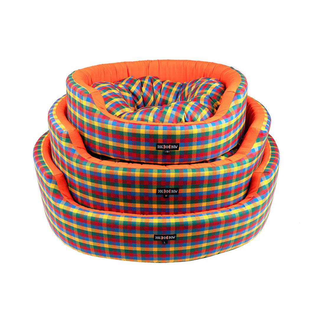 Soft round pet bed by Loom and Latch with cushioned comfort and supportive design for cozy pet relaxation.