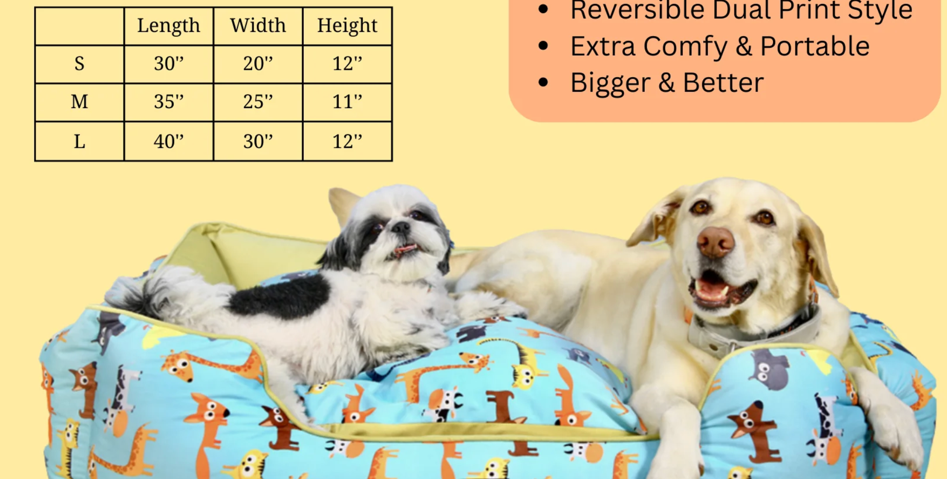 Teal rectangular pet bed by Loom and Latch with soft, cushioned surface, designed for comfortable, supportive everyday use.